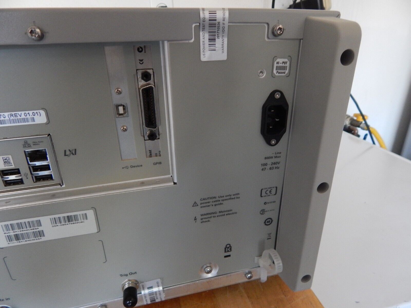 Agilent Infiniium DSA91304A Oscilloscope 13Ghz 40Gs/s MY47481419 Agilent Infiniium DSA91304A Oscilloscope 13Ghz 40Gs/s MY47481419